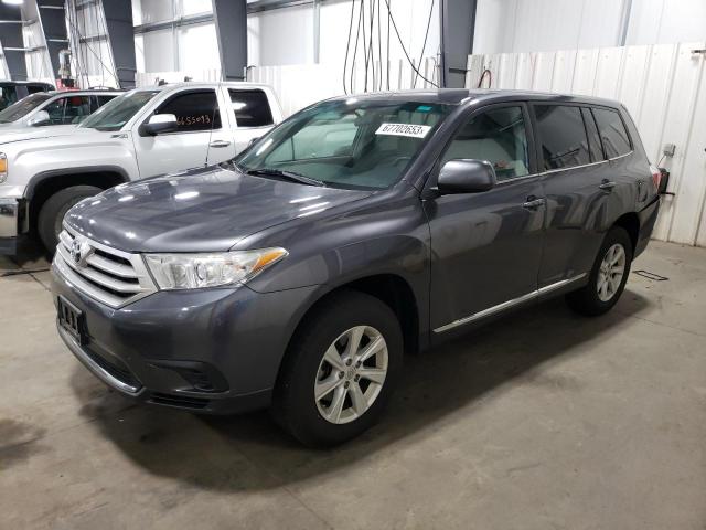 TOYOTA HIGHLANDER 2012 5tdbk3eh9cs117287