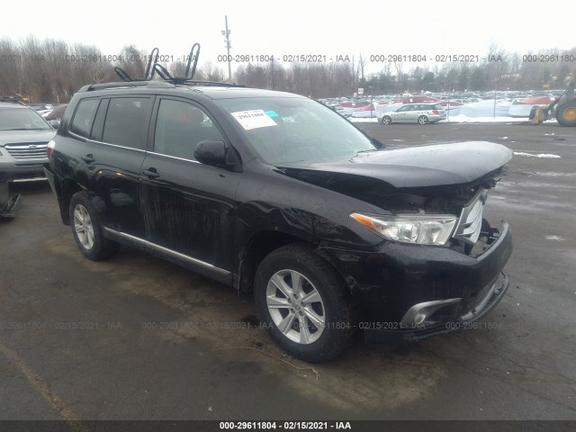 TOYOTA HIGHLANDER 2012 5tdbk3eh9cs118150