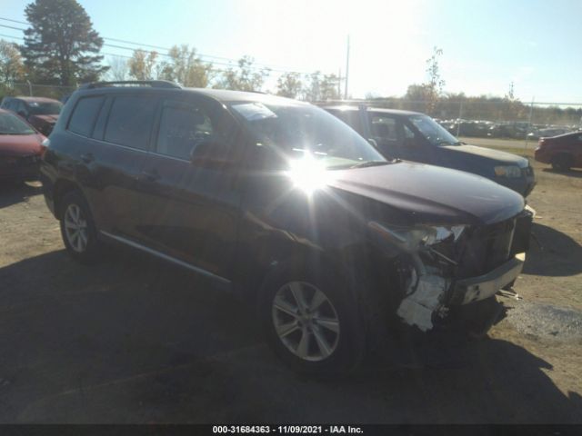 TOYOTA HIGHLANDER 2012 5tdbk3eh9cs123669