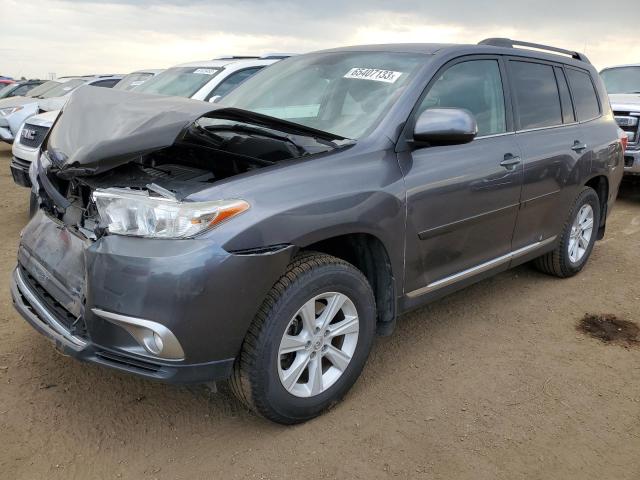 TOYOTA HIGHLANDER 2012 5tdbk3eh9cs127625