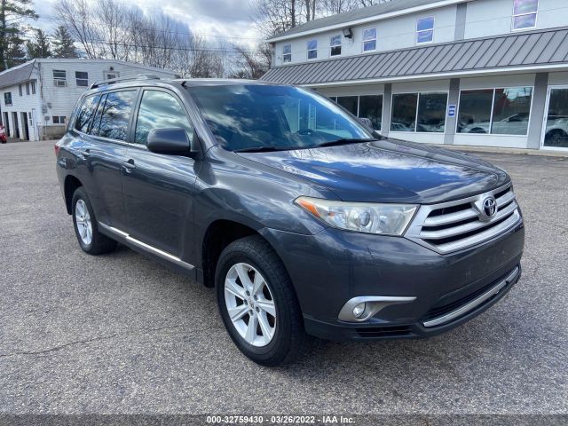 TOYOTA HIGHLANDER 2012 5tdbk3eh9cs130802