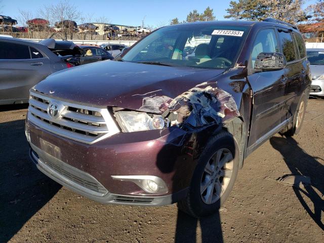 TOYOTA HIGHLANDER 2012 5tdbk3eh9cs136552