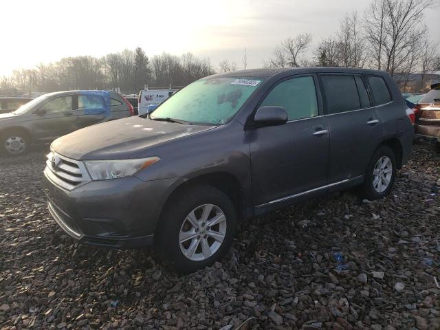 TOYOTA HIGHLANDER 2012 5tdbk3eh9cs145350