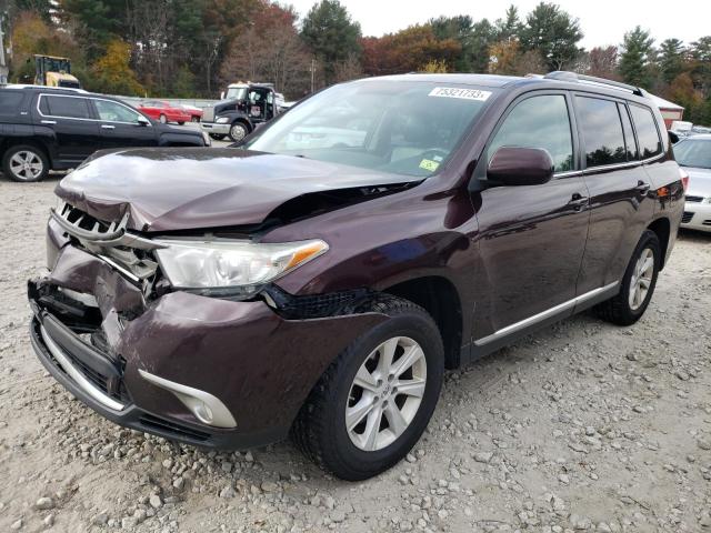 TOYOTA HIGHLANDER 2012 5tdbk3eh9cs148166