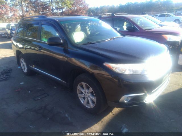 TOYOTA HIGHLANDER 2012 5tdbk3eh9cs150290