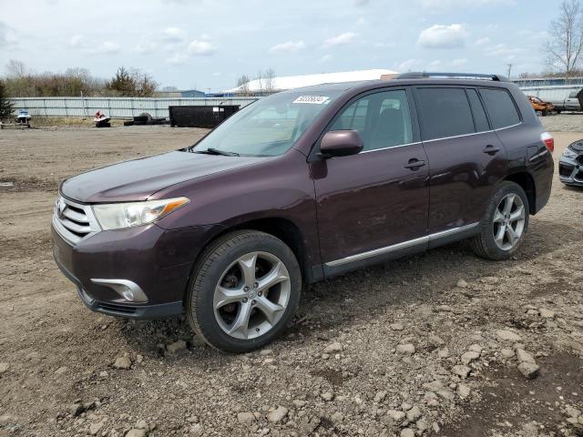 TOYOTA HIGHLANDER 2012 5tdbk3eh9cs151343