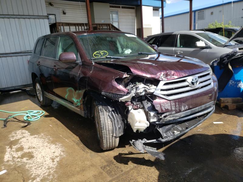 TOYOTA HIGHLANDER 2012 5tdbk3eh9cs154260