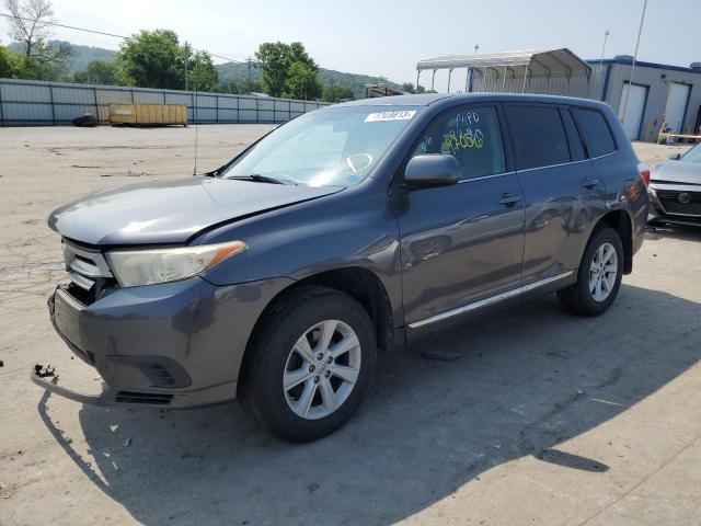 TOYOTA HIGHLANDER 2012 5tdbk3eh9cs163380