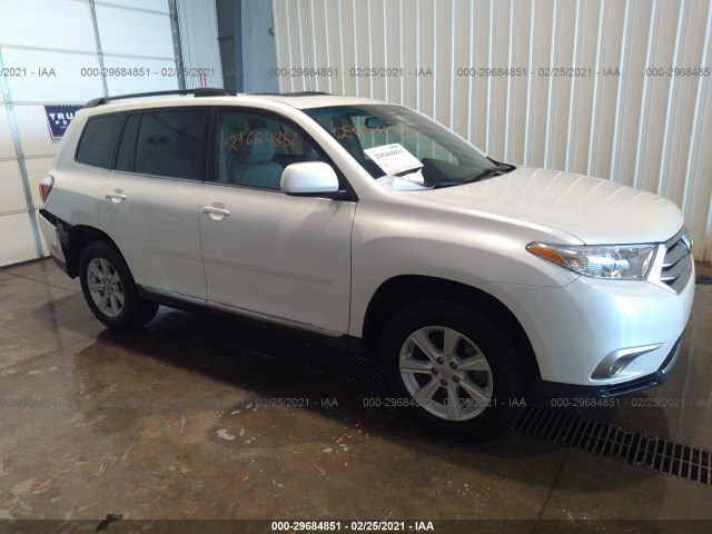 TOYOTA HIGHLANDER 2012 5tdbk3eh9cs163492