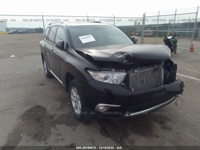 TOYOTA HIGHLANDER 2012 5tdbk3eh9cs165436