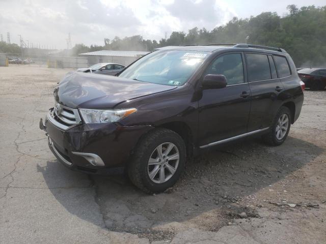 TOYOTA HIGHLANDER 2012 5tdbk3eh9cs166070