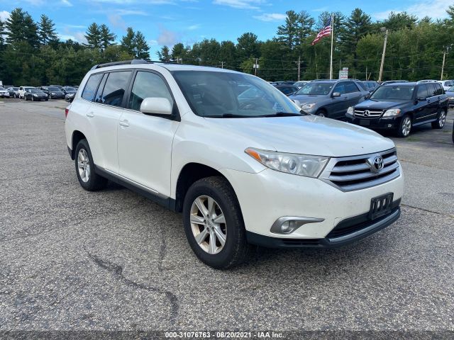 TOYOTA HIGHLANDER 2012 5tdbk3eh9cs172208