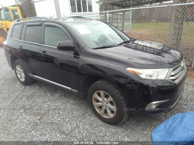 TOYOTA HIGHLANDER 2013 5tdbk3eh9ds180097