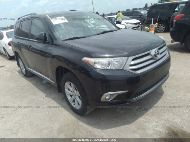 TOYOTA HIGHLANDER 2013 5tdbk3eh9ds181167