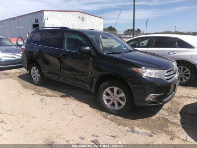 TOYOTA HIGHLANDER 2013 5tdbk3eh9ds181914