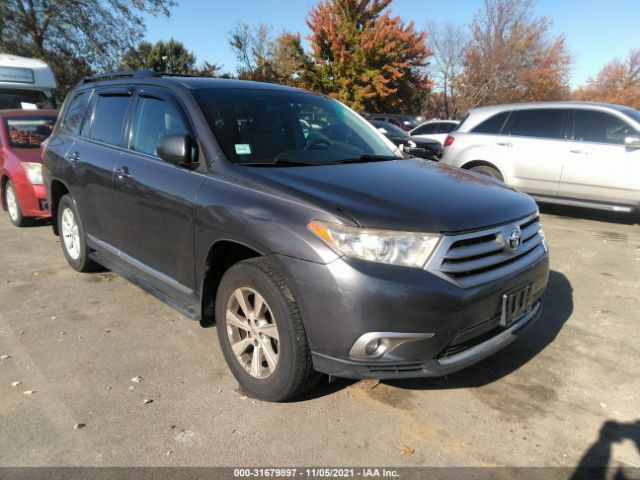 TOYOTA HIGHLANDER 2013 5tdbk3eh9ds182559