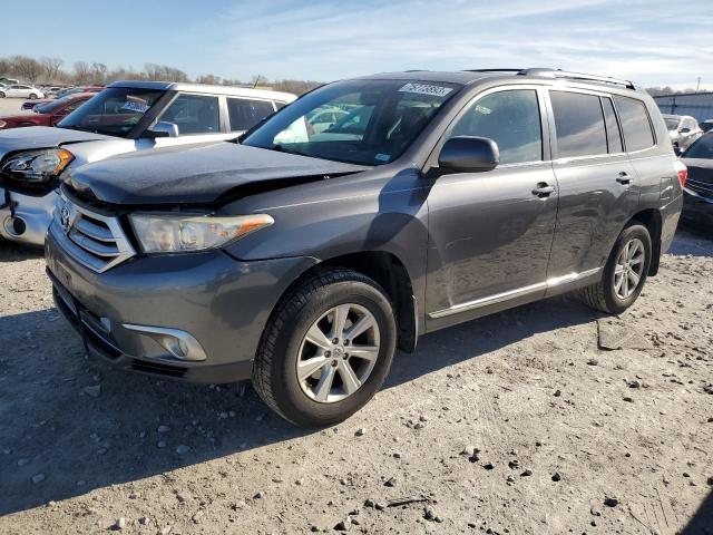 TOYOTA HIGHLANDER 2013 5tdbk3eh9ds185235