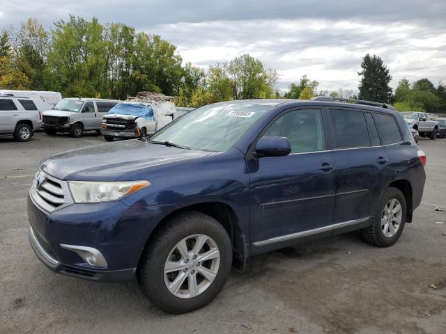 TOYOTA HIGHLANDER 2013 5tdbk3eh9ds193495