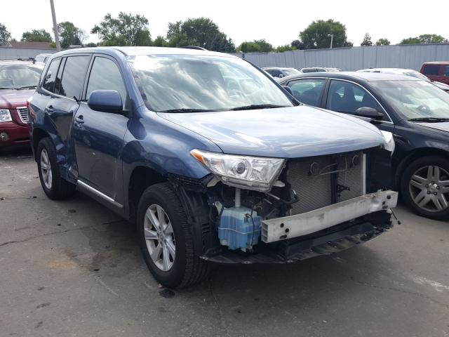 TOYOTA HIGHLANDER 2013 5tdbk3eh9ds194792