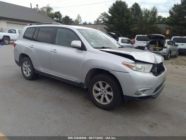 TOYOTA HIGHLANDER 2013 5tdbk3eh9ds196283