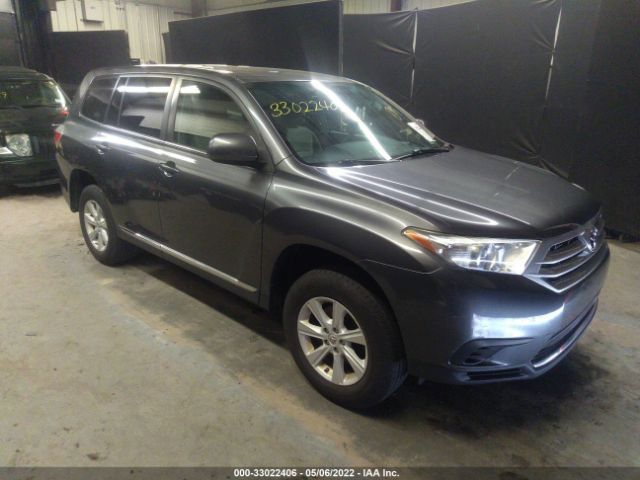 TOYOTA HIGHLANDER 2013 5tdbk3eh9ds203054