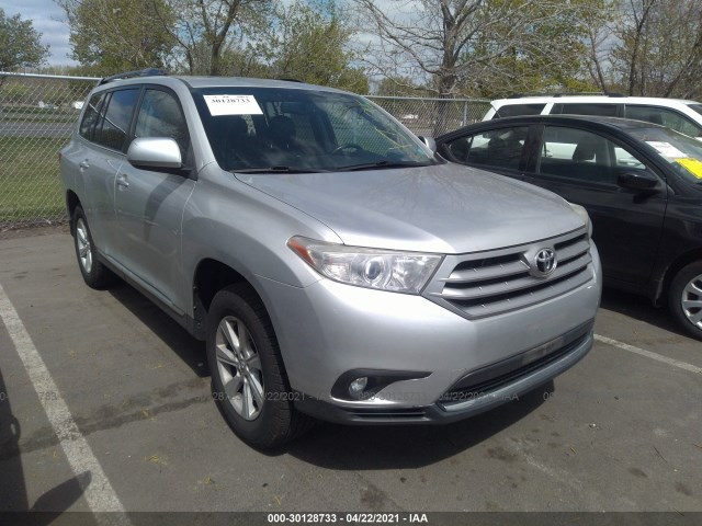 TOYOTA HIGHLANDER 2013 5tdbk3eh9ds203622