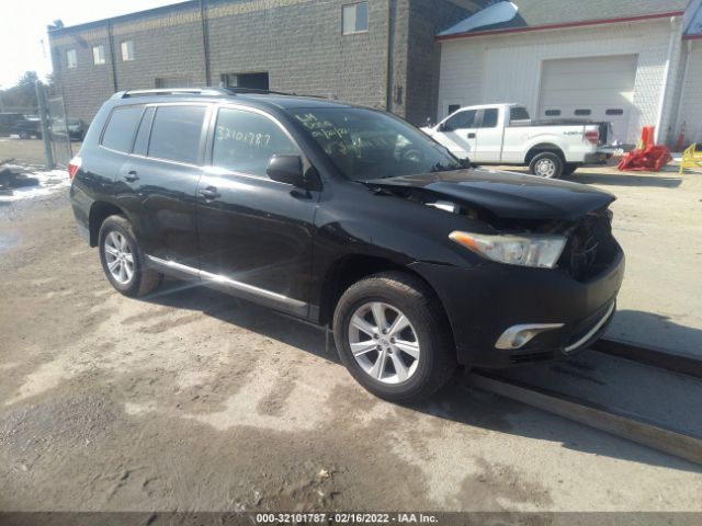 TOYOTA HIGHLANDER 2013 5tdbk3eh9ds207654