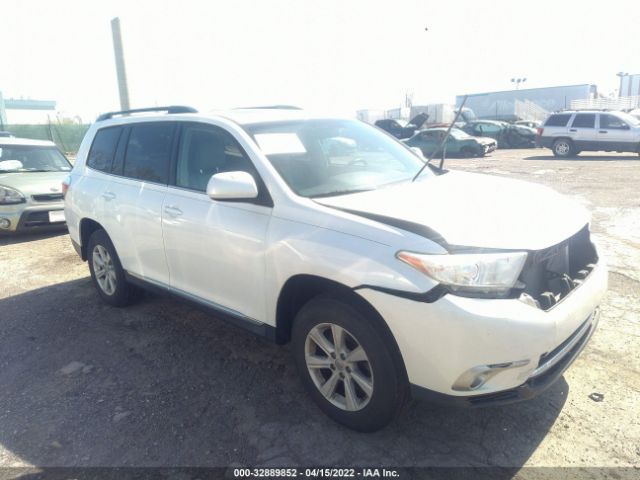 TOYOTA HIGHLANDER 2013 5tdbk3eh9ds208366