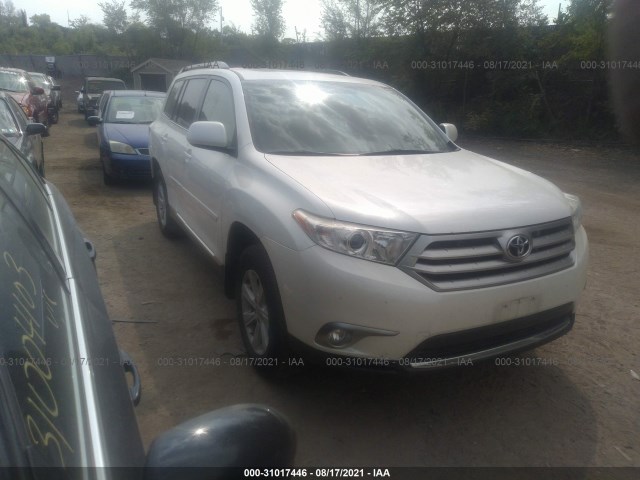 TOYOTA HIGHLANDER 2013 5tdbk3eh9ds210389