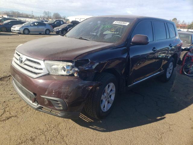 TOYOTA HIGHLANDER 2013 5tdbk3eh9ds221702