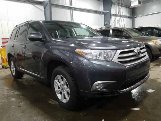 TOYOTA HIGHLANDER 2013 5tdbk3eh9ds224650