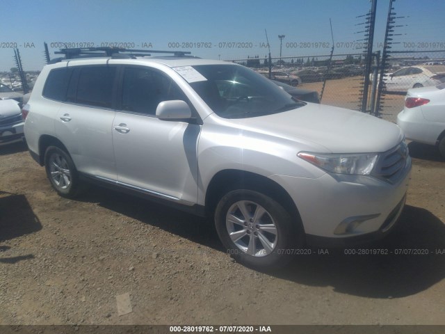 TOYOTA HIGHLANDER 2013 5tdbk3eh9ds230920