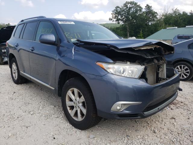 TOYOTA HIGHLANDER 2013 5tdbk3eh9ds233008