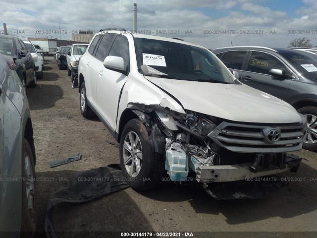 TOYOTA HIGHLANDER 2013 5tdbk3eh9ds240640