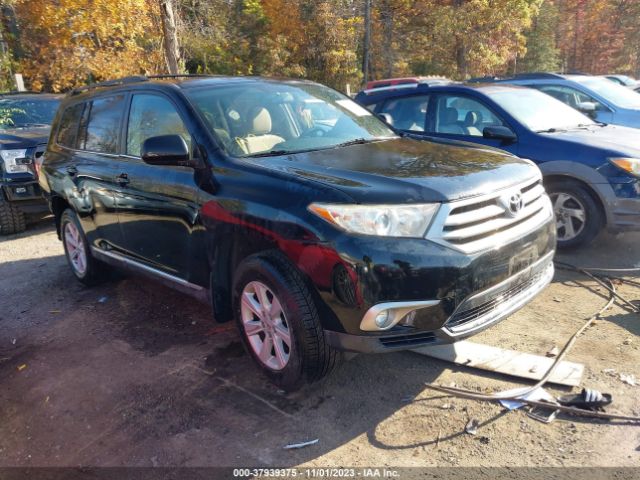 TOYOTA HIGHLANDER 2013 5tdbk3eh9ds241206