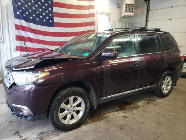 TOYOTA HIGHLANDER 2013 5tdbk3eh9ds241948