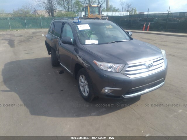 TOYOTA HIGHLANDER 2013 5tdbk3eh9ds248317