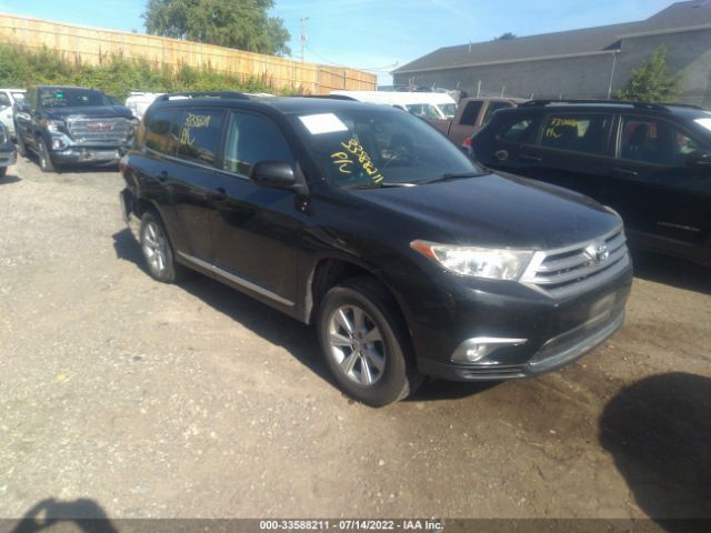 TOYOTA HIGHLANDER 2013 5tdbk3eh9ds255025