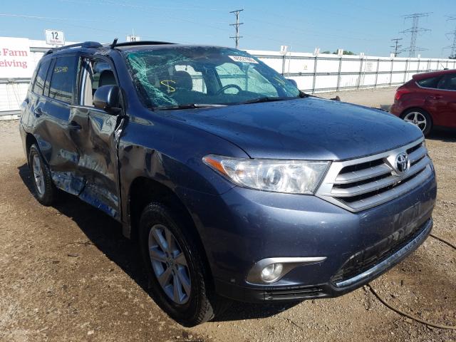 TOYOTA HIGHLANDER 2013 5tdbk3eh9ds259107