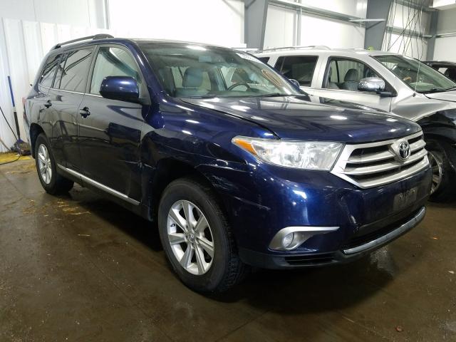 TOYOTA HIGHLANDER 2013 5tdbk3eh9ds262895