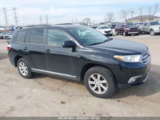 TOYOTA HIGHLANDER 2013 5tdbk3eh9ds267403