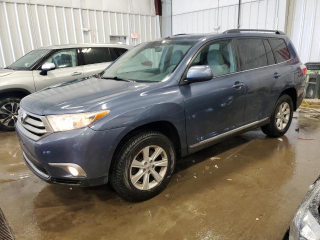 TOYOTA HIGHLANDER 2013 5tdbk3eh9ds270222