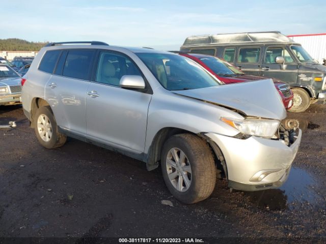 TOYOTA HIGHLANDER 2013 5tdbk3eh9ds272651