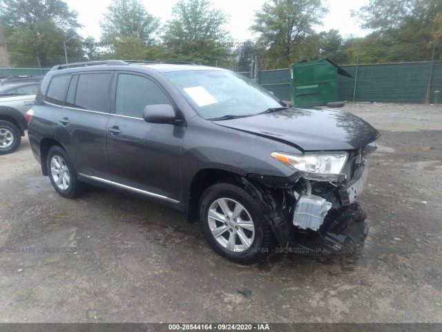 TOYOTA HIGHLANDER 2013 5tdbk3eh9ds276201