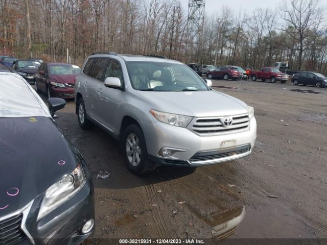 TOYOTA HIGHLANDER 2013 5tdbk3eh9ds277333