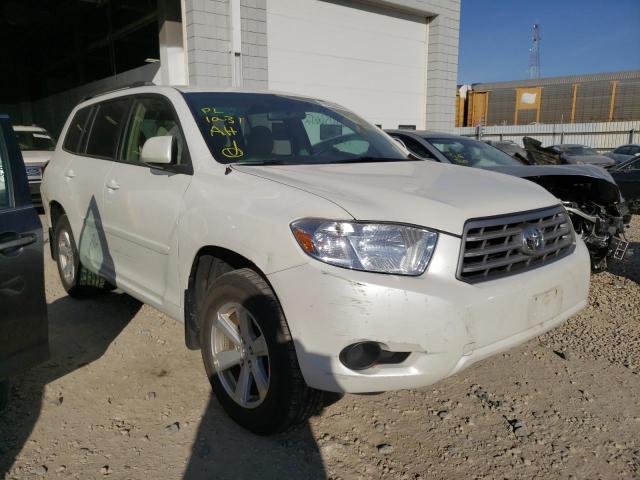 TOYOTA HIGHLANDER 2010 5tdbk3ehxas006325