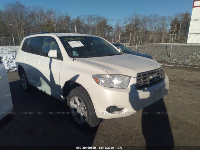 TOYOTA HIGHLANDER 2010 5tdbk3ehxas012545