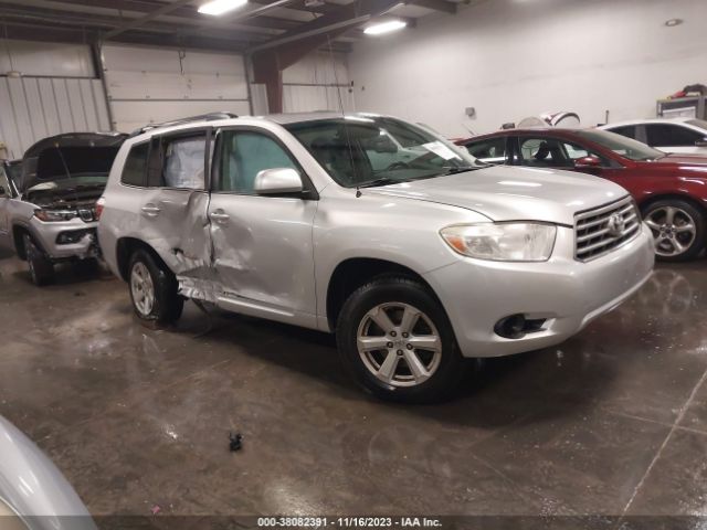 TOYOTA HIGHLANDER 2010 5tdbk3ehxas028132