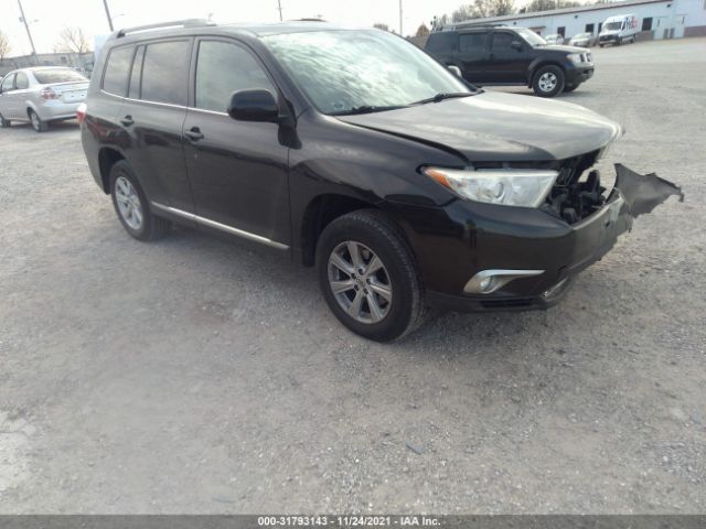 TOYOTA HIGHLANDER 2011 5tdbk3ehxbs045515