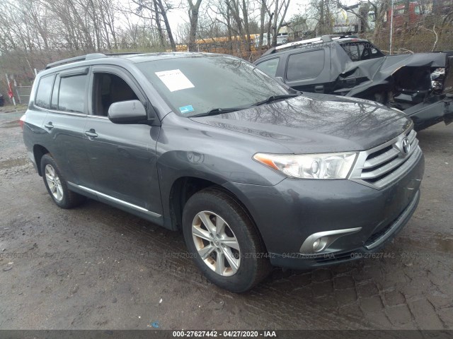 TOYOTA HIGHLANDER 2011 5tdbk3ehxbs045871